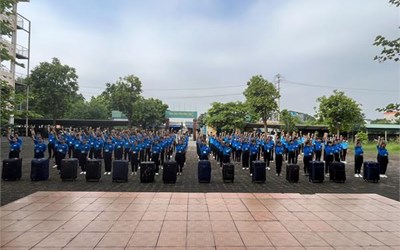 Lễ xuất cảnh cho TTS sang Nhật Bản lao động
